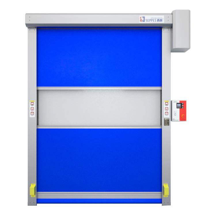 New Launch 2021 Seppes Door Industry High Quality Automatic Fast Pvc Roller Door For Factory